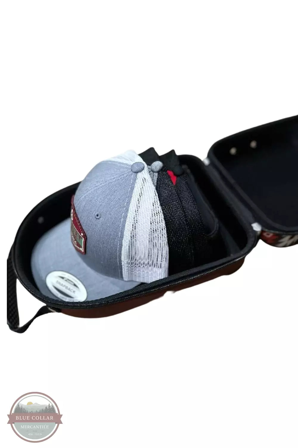 Red Dirt 23228918 Cap Carrier with Aztec Design Inside View