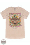 Simply Southern SS-TOOMUCH-WSHECRU If I'm Too Much Short Sleeve T-Shirt in Tan, front