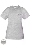Simply Southern SS-SMALLTOWN-HTHRGRY Prefer Dogs T-Shirt Front View