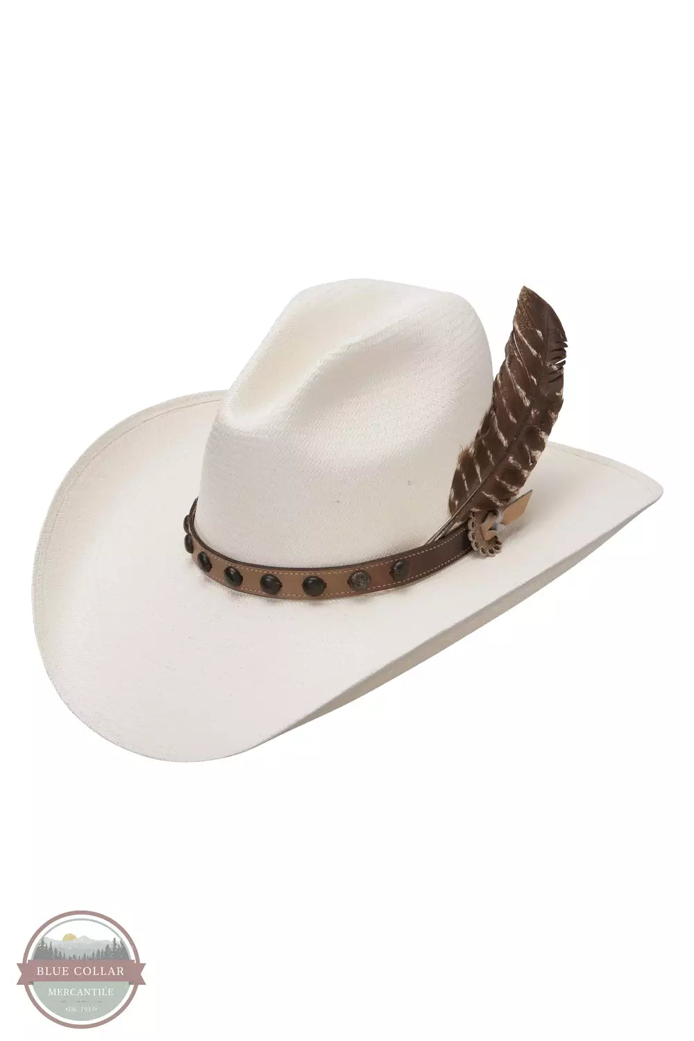 Stetson SSBBOW-954481 Broken Bow 10X Straw Hat Profile View