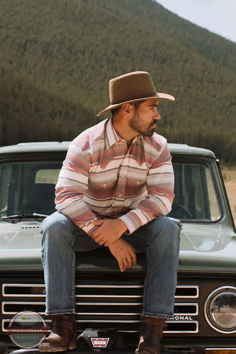 Stetson TWBOZE 8130 Bozeman Crushable Felt Hat in Light Brown