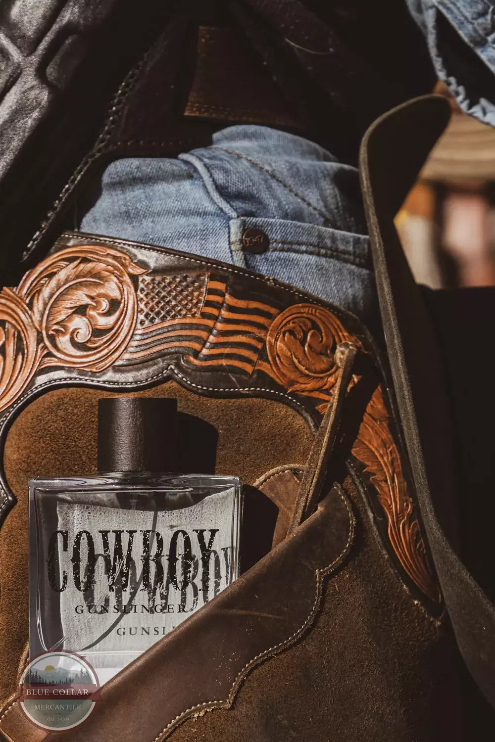 Tru Fragrance 95195 Cowboy Gunslinger Cologne Life View