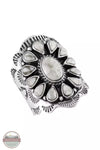 Turquoise Factory R2413-C103 Howlite Sterling Silver Ring Profile View