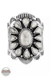 Turquoise Factory R2413-C103 Howlite Sterling Silver Ring Top View