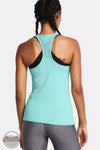 Under Armour 1328962 HeatGear Armour Racer Tank Top Radial Turquoise Back View