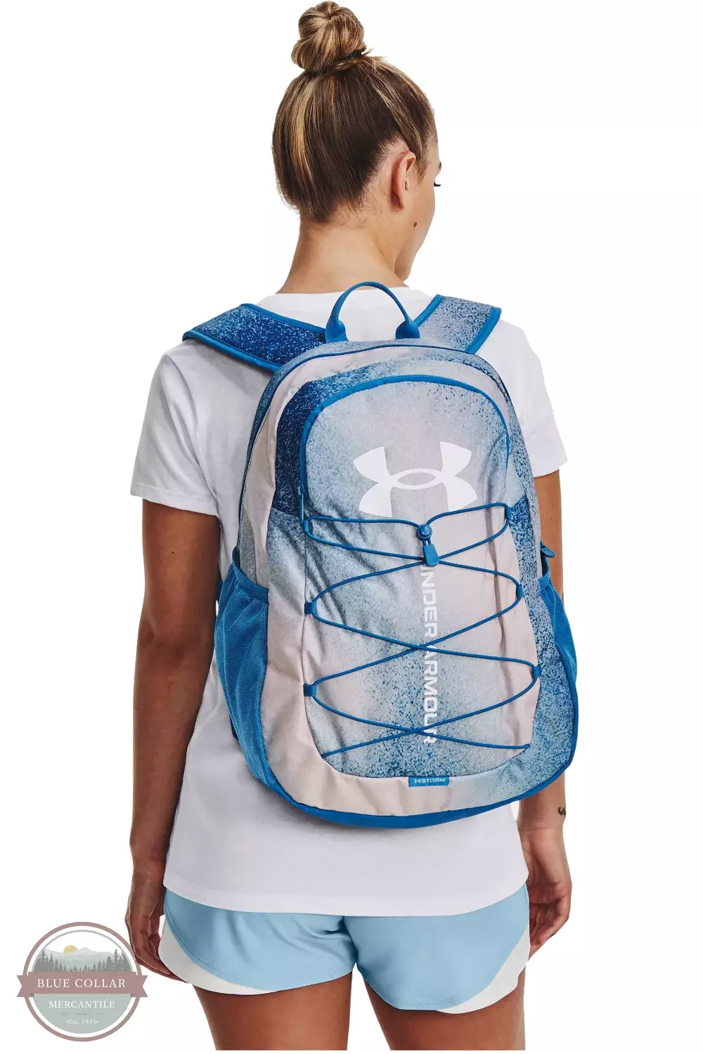 teal under armour backpack
