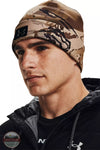 Under Armour 1365943-999 Storm Camo Beanie in Barren Camo / Black Model View