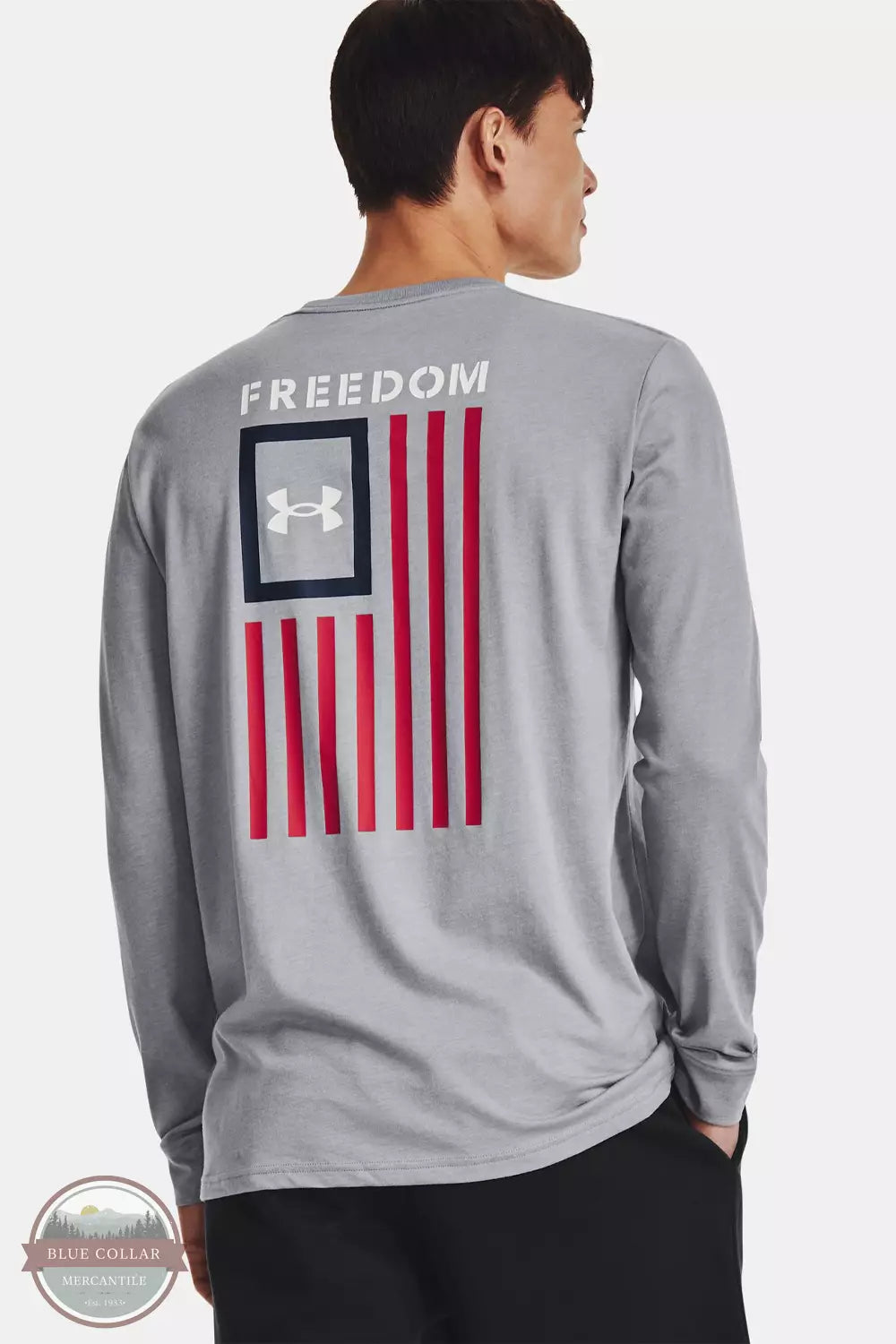 Under Armour 1370813 Freedom Flag Long Sleeve T-Shirt