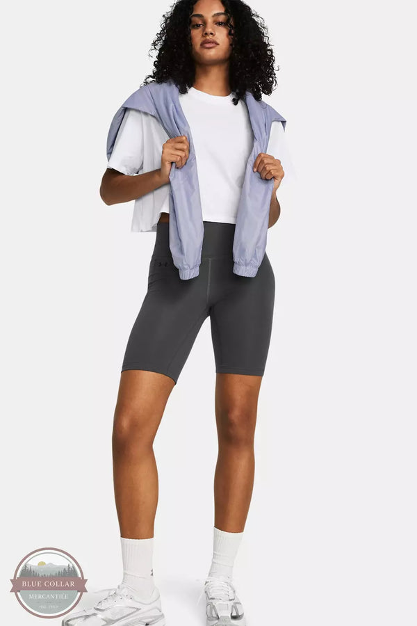 Under Armour 1377088 Motion Bike Shorts Castlerock Full View