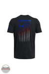 1382973 Short Sleeve Freedom Flag Gradient T-Shirt