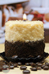 Warm Glow Candle WGCMHEVM Evening Mocha Mini Hearth Candle Front View