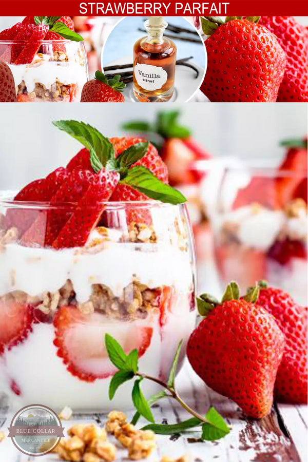 Warm Glow Candle WGCMHSTP Strawberry Parfait Mini Hearth Candle General View