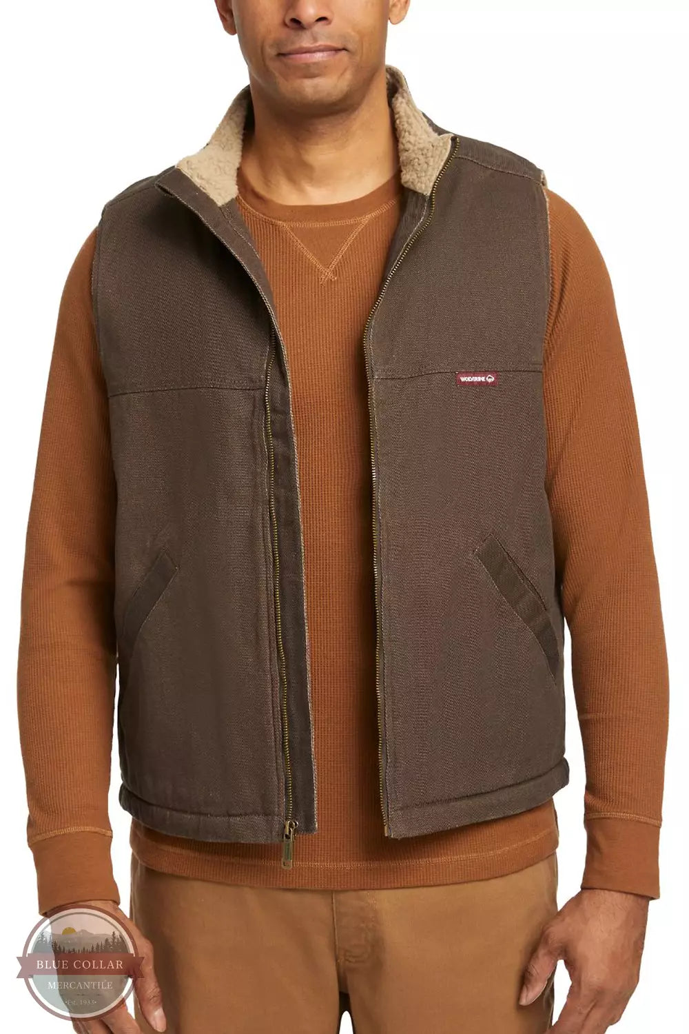 Wolverine W1105500 Upland Vest Java Front View