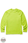 Wolverine W1209140 Sun-Stop Eco Long Sleeve T-Shirt in Highlighter 721, front
