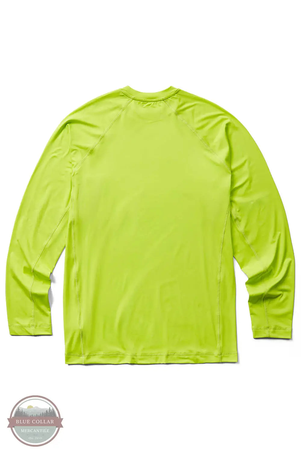 Wolverine W1209140 Sun-Stop Eco Long Sleeve T-Shirt in Highlighter 721, rear