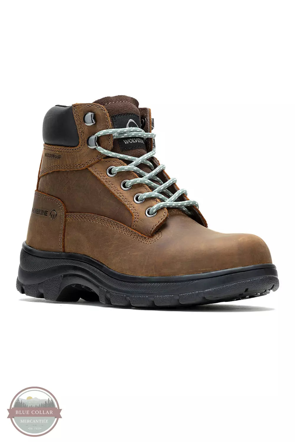 Wolverine Women s Carlsbad 6 Waterproof Steel Toe Work Boot Sudan Brown 6