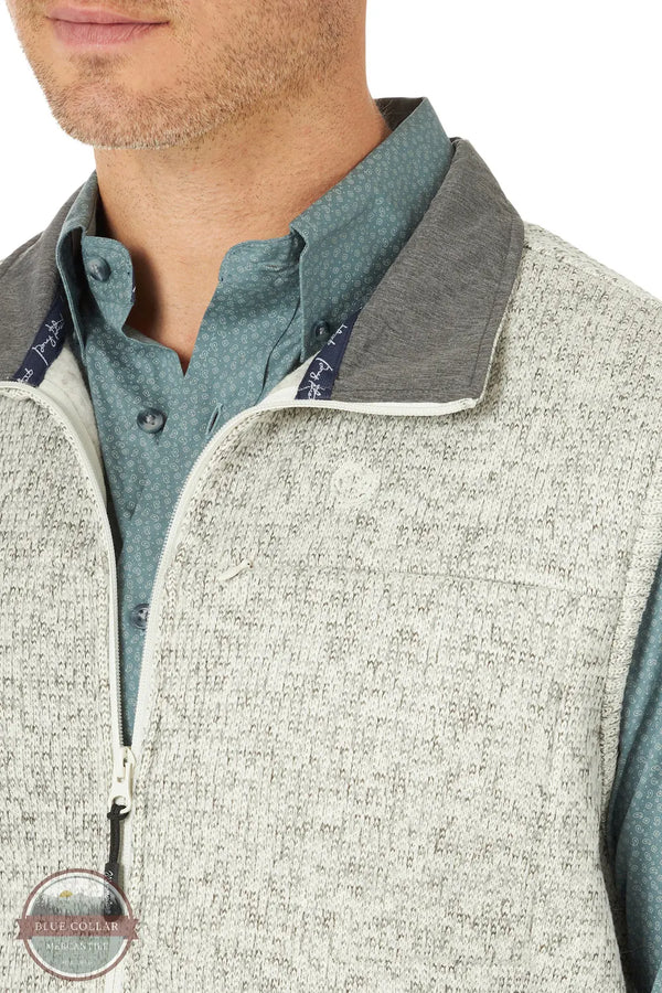 George Strait Knit Vest in Gray Heather 112317160