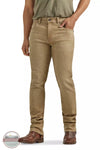 Wrangler 112345014 Retro Slim Fit Straight Leg Jeans in Saddle Front View