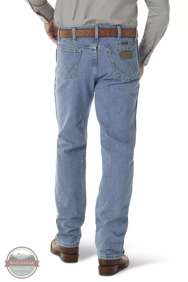 Wrangler 13MWZAW Cowboy Cut Original Fit Jeans in Antique Wash Back View