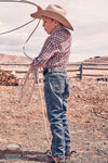 Wrangler 88BWZBZ Retro® Slim Straight Jean in Bozeman Life View