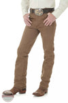 Wrangler 936BKW Cowboy Cut Slim Fit Jeans in Black Whiskey Profile View