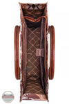 Wrangler WG2203-8119 Southwestern Print Canvas Wide Tote Bag Inside View