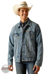 Ariat 10048254 Roby Denim Trucker Jacket, front