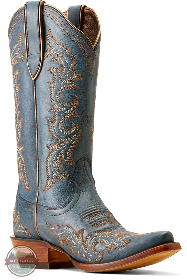 Ariat 10050894 Hazen Snip Toe Western Boot in Blueberry medial view