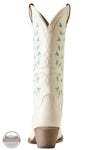 Ariat 10051923 Desert Holly Western Boot in Crema heel view