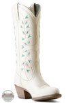 Ariat 10051923 Desert Holly Western Boot in Crema medial view