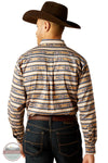 Ariat 10052616 Men's Trace Classic Fit Western Button Up Shirt back view