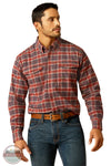 Ariat 10052804 Rebar Flannel DuraStretch Work Shirt, front