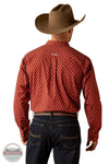 Ariat 10053867 Long Sleeve Pax Classic Fit All Over Print Shirt, rear