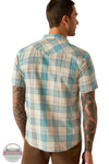 Ariat 10054703 Howland Retro Snap Short Sleeve Shirt, rear