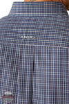 Ariat 10054813 Wrinkle Resistant Oaklee Classic Fit Short Sleeve Shirt, rear logo