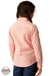 Ariat 10054934 Team Kirby Stripe Long Sleeve Shirt in Pink, rear