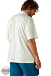 Ariat 10055072 Charger 2.0 Polo Shirt in Light Teal, rear