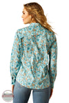 Ariat 10058801 VentTek Paisley Long Sleeve Shirt, rear