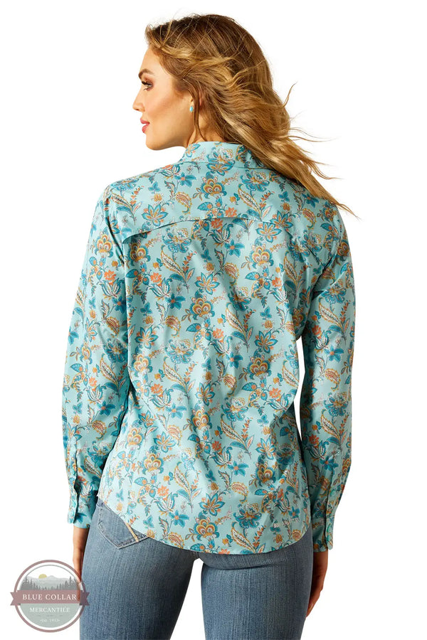 Ariat 10058801 VentTek Paisley Long Sleeve Shirt, rear