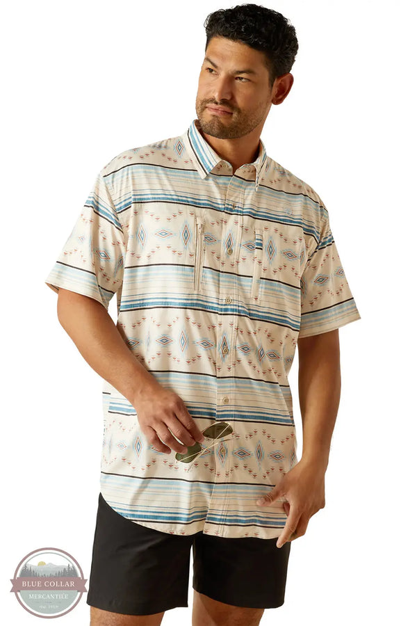 Ariat 10058810 Short Sleeve VentTEK Classic Shirt, front