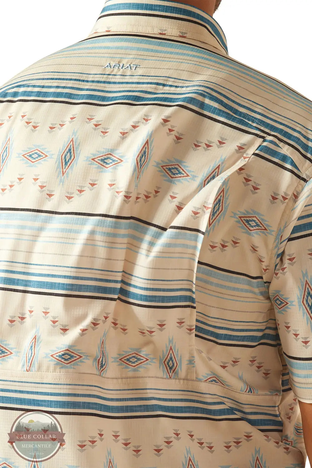 Ariat 10058810 Short Sleeve VentTEK Classic Shirt, rear vent