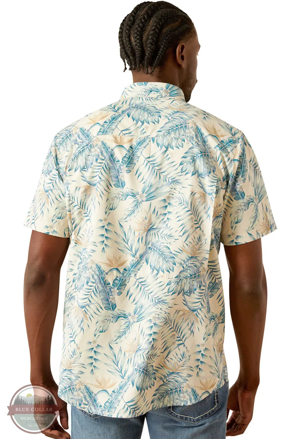 Ariat 10058855 Short Sleeve VenTEK Outbound Fitted Shirt, rear