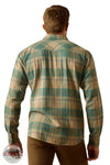 Ariat 10062224 Long Sleeve Huxlee Retro Plaid Shirt, rear