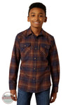 Ariat 10062467 Harleigh Retro Plaid Long Sleeve Shirt, front