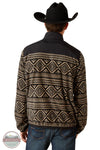 Ariat 10062486 Basis Southwest Fleece Sweater in Black, rear