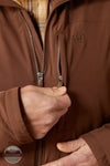 Ariat 10062506 Pioneer Stretchshell Jacket in Brown, zoom