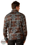 Ariat 10062620 Caldwell Logo 1/4 Zip Sweater, rear