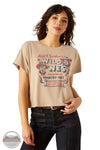 Ariat 10062912 Sendero Wild West Country Fest Short Sleeve T-Shirt in tan, front