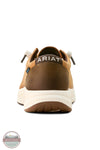 Ariat 10053819 Men's Buckeye Waterproof Shoe in Sunset Wheat / Dark Coffee heel view