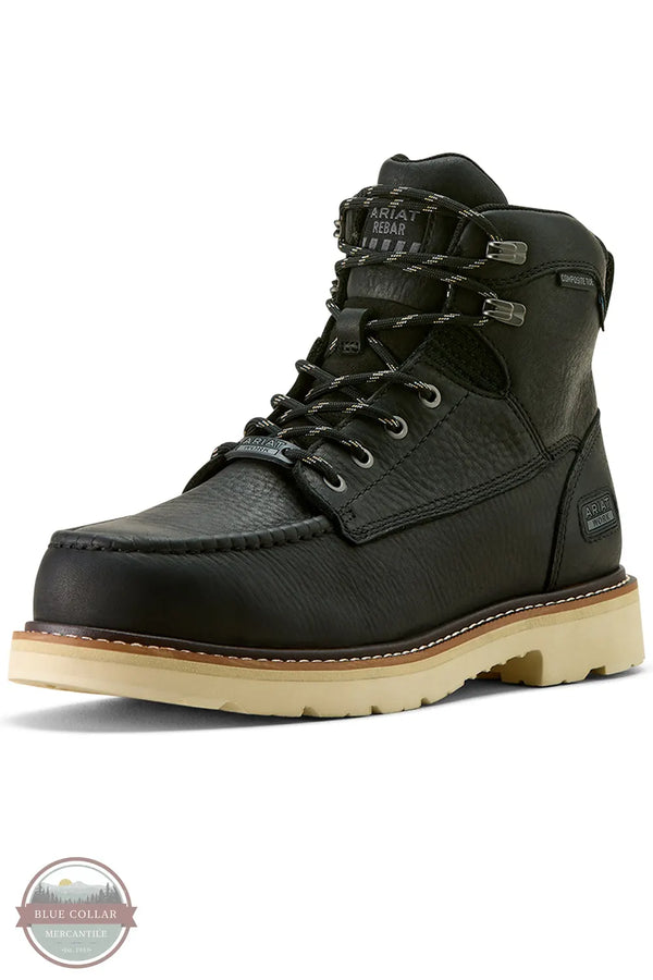 Ariat 10063920 Rebar Lift 6" Black Waterproof Composite Toe Work Boot other side view